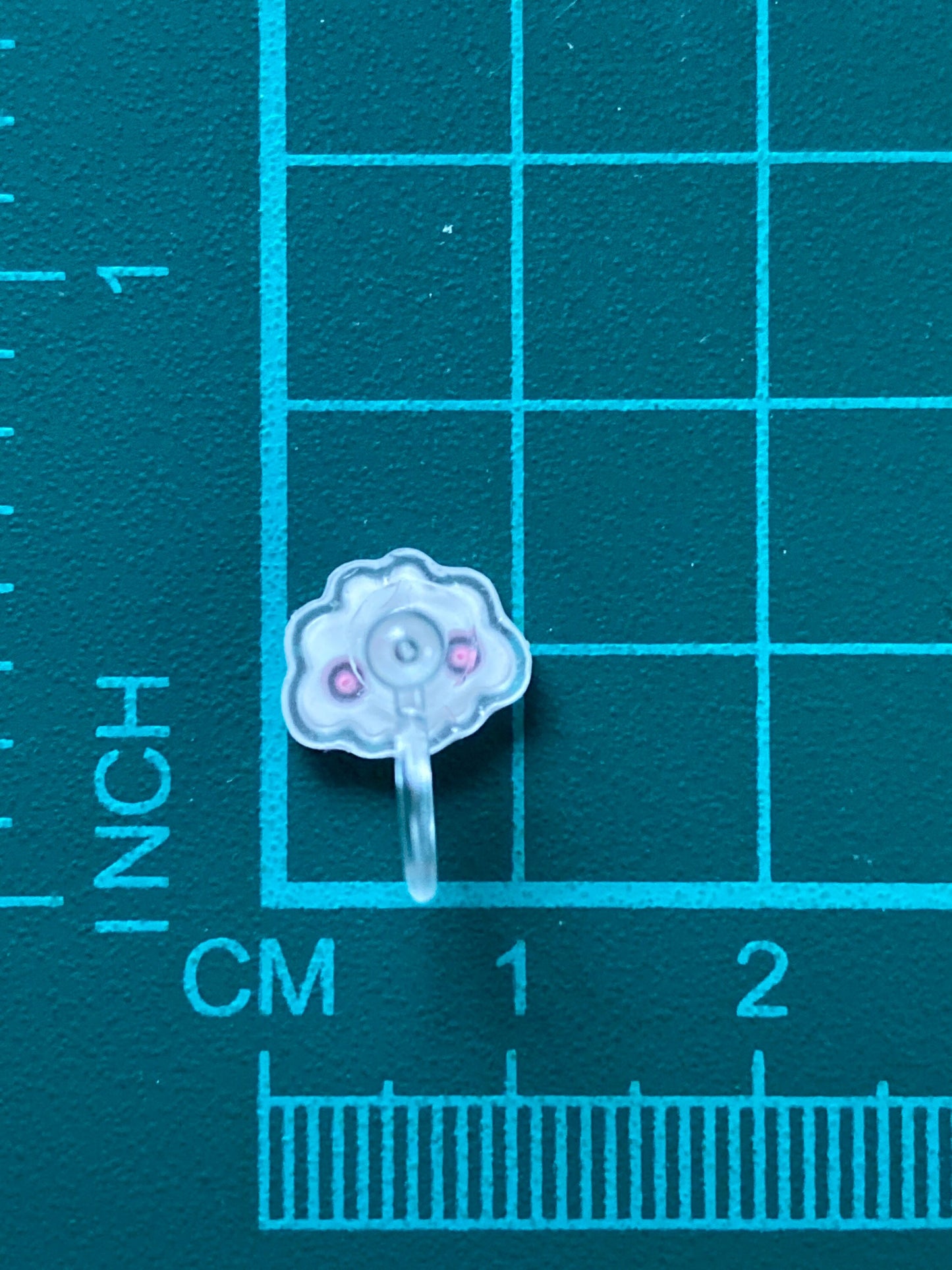 Clip on cloud earrings, Tiniest little cloud invisible clip on earrings, happy clouds, kawaii earrings