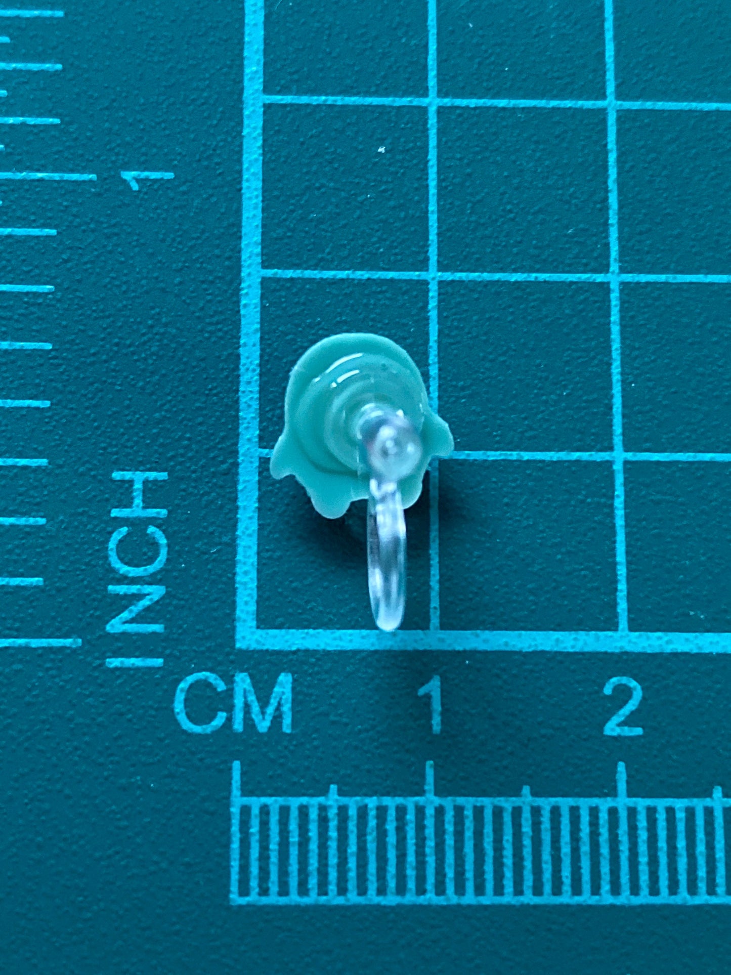 Tiniest little penguin invisible clip on earrings, blue penguin earrings, no pierce earrings for unpierced ears