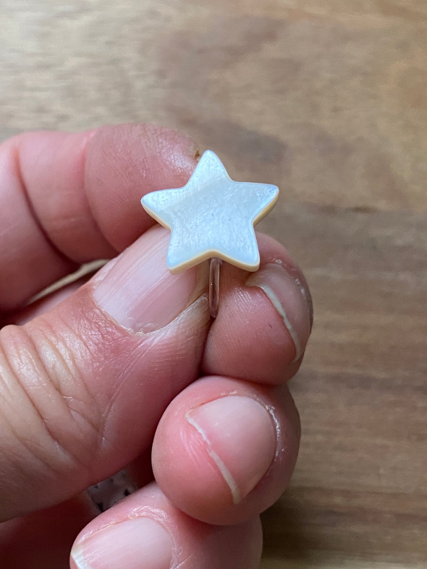 little shell star invisible clip on earrings, no pierce earrings for unpierced ears