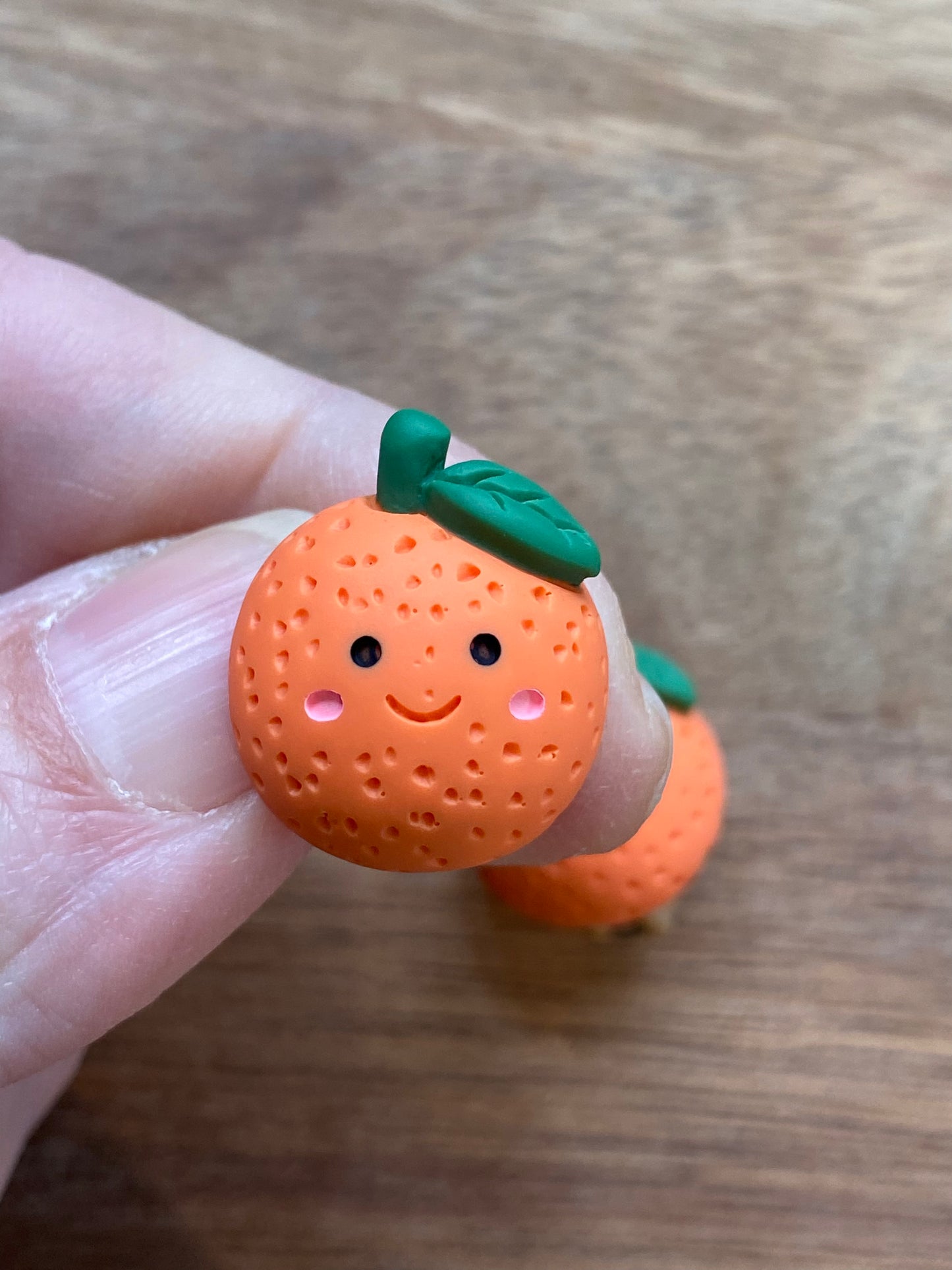 Adorable fruit clip on earrings